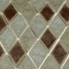 Brown Gray Tile Backsplash